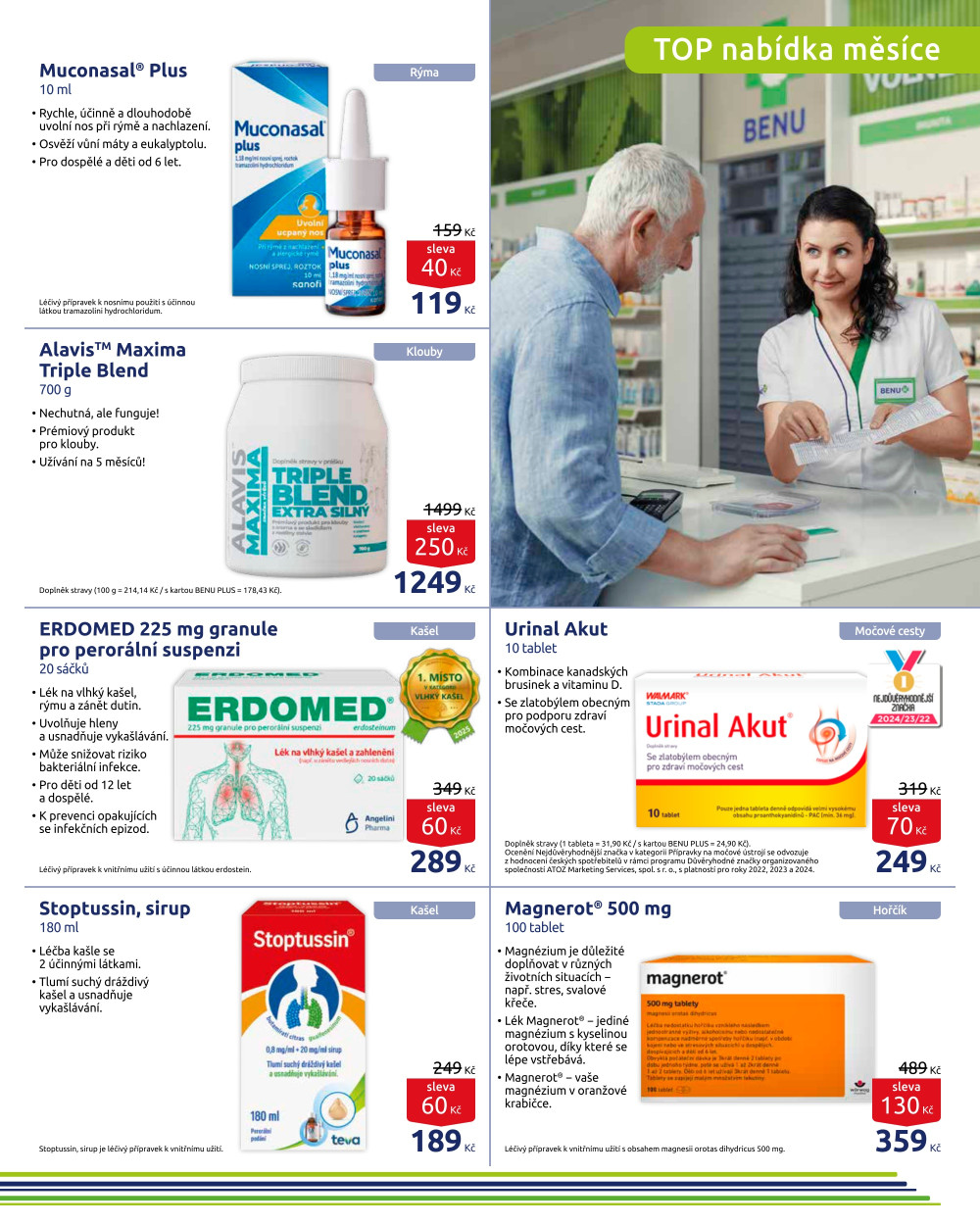 Leták BENU Lékárna leták - strana 3