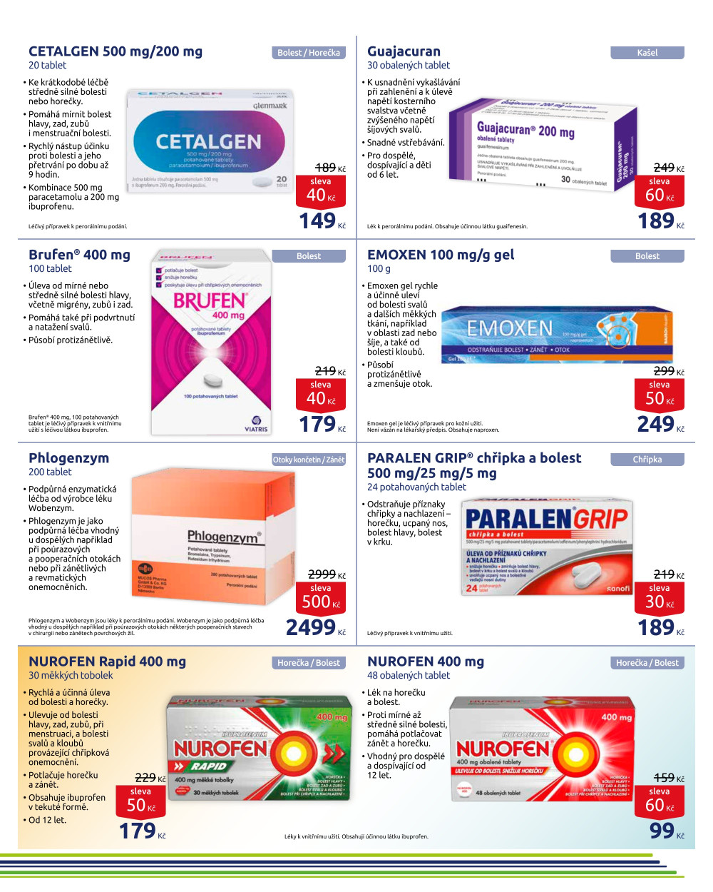 Leták BENU Lékárna leták - strana 7