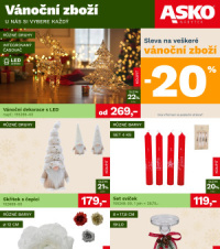 Akční leták ASKO nábytek  - Vánoční zboží