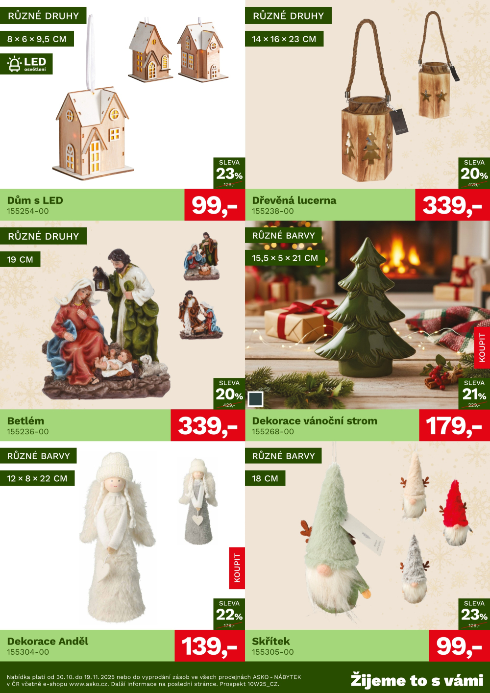 Leták ASKO nábytek leták - Vánoční zboží - strana 3
