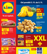 Akční leták Lidl  od pondělí