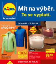Akční leták Lidl  - Nabídka spotřebního zboží