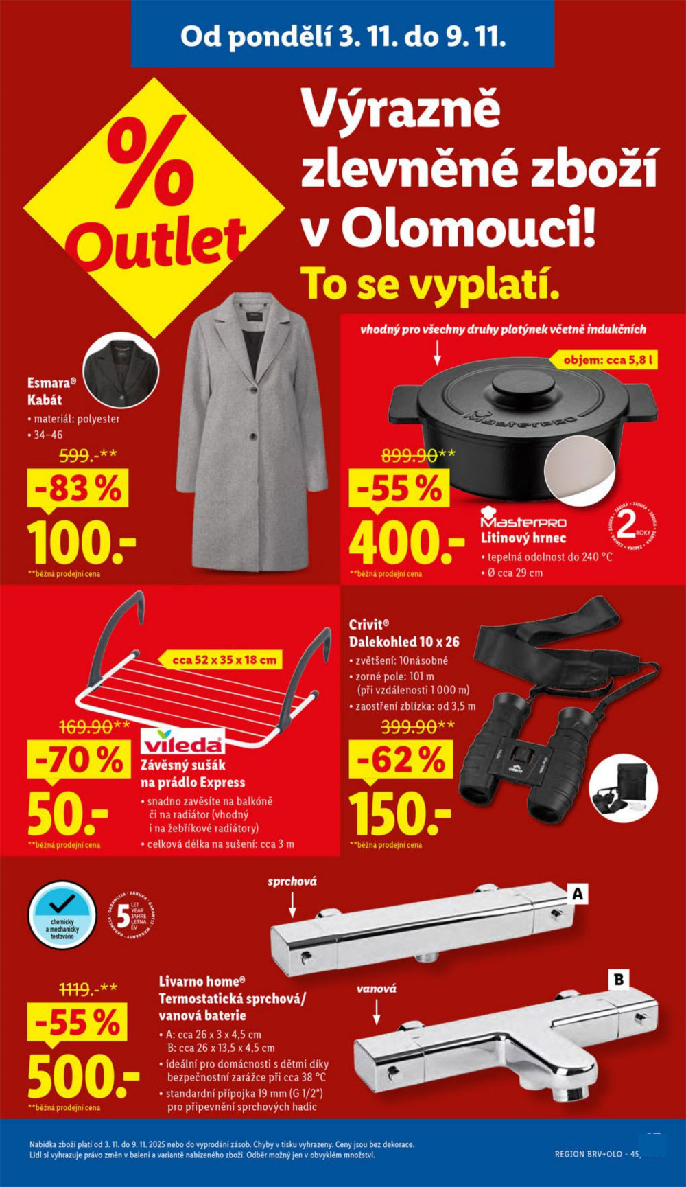 Leták Lidl leták - Nabídka spotřebního zboží - strana 3