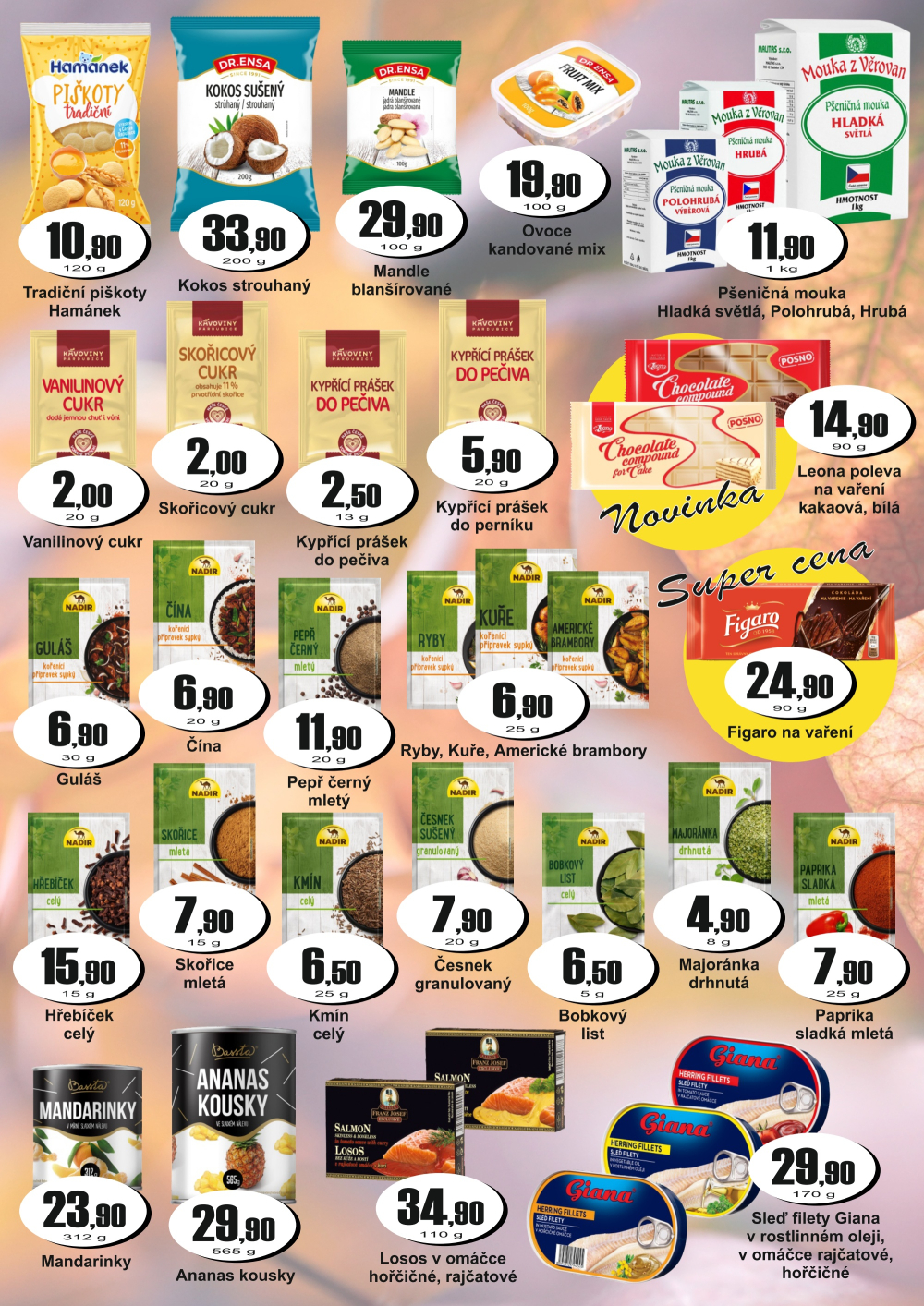 Leták ADAM POTRAVINY leták - strana 4