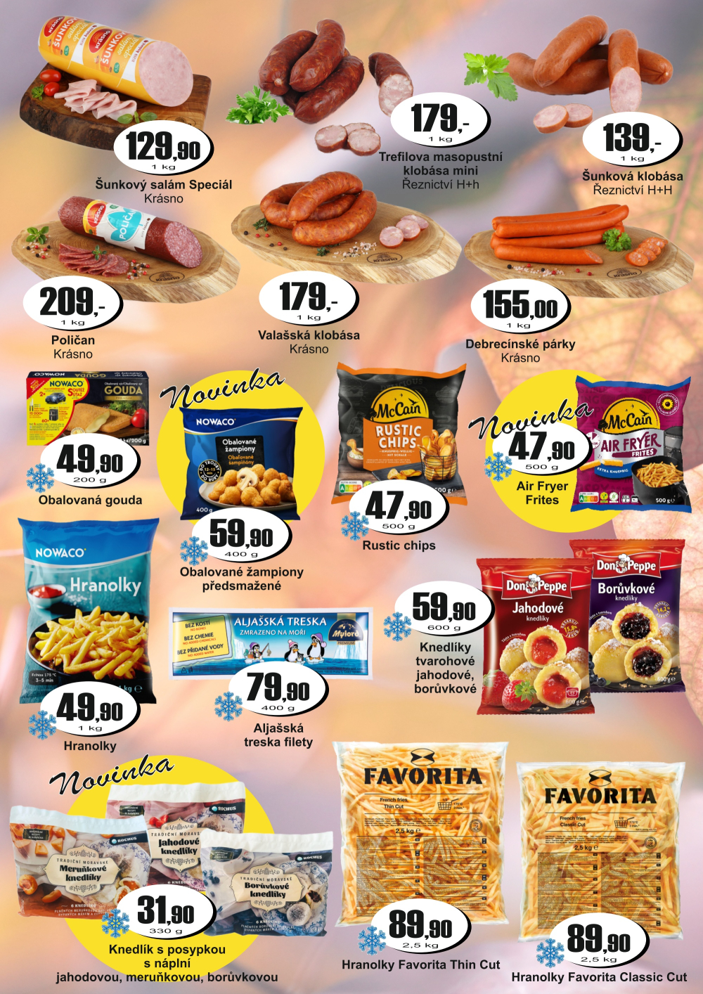 Leták ADAM POTRAVINY leták - strana 6