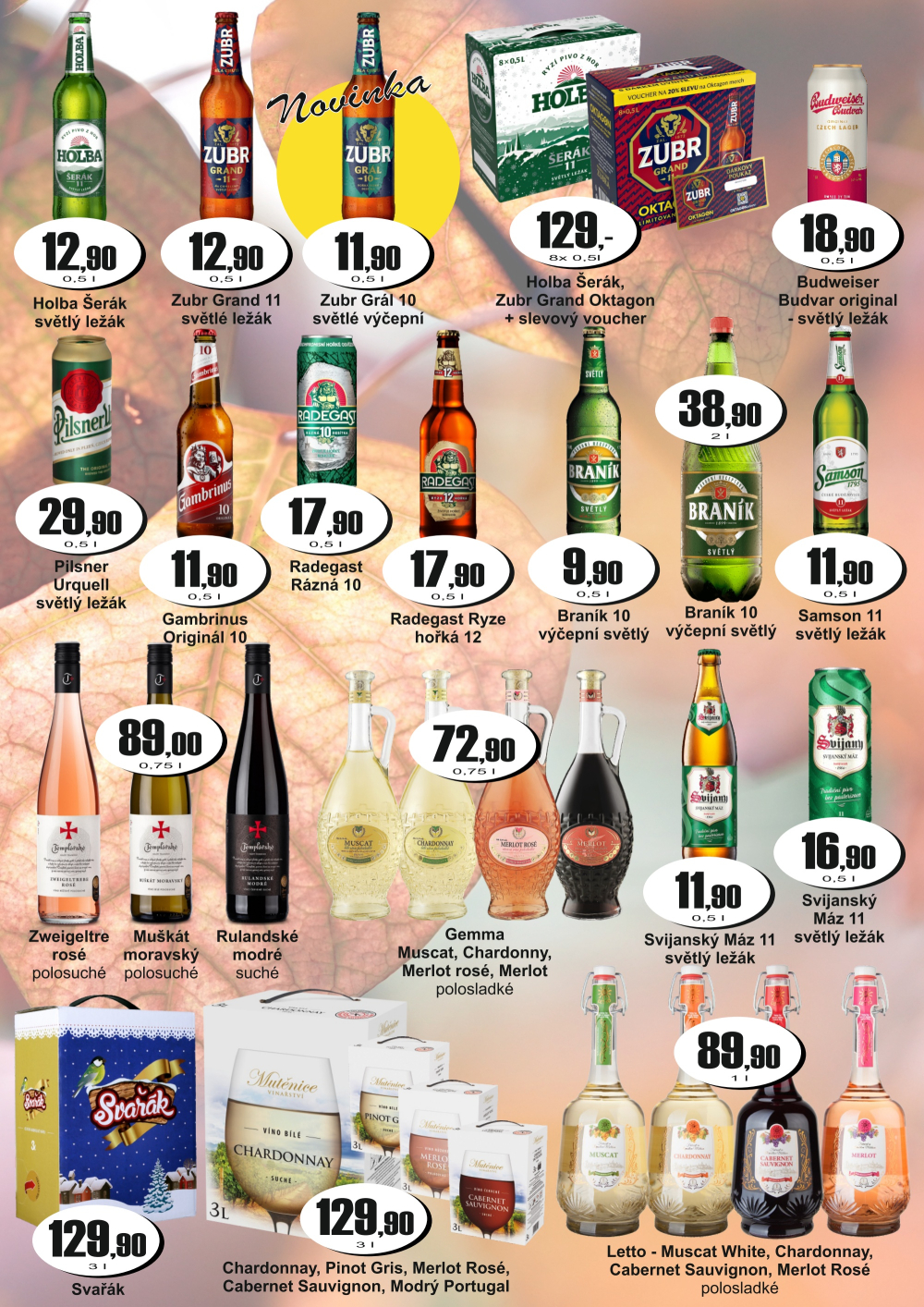 Leták ADAM POTRAVINY leták - strana 9