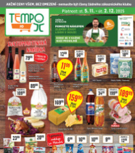 Akční leták TEMPO  JO