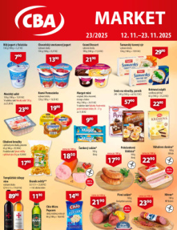 CBA Market leták