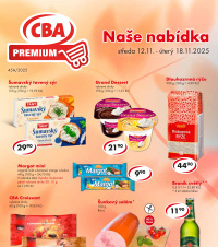 Akční leták CBA Premium 