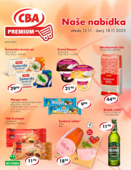 CBA Premium leták