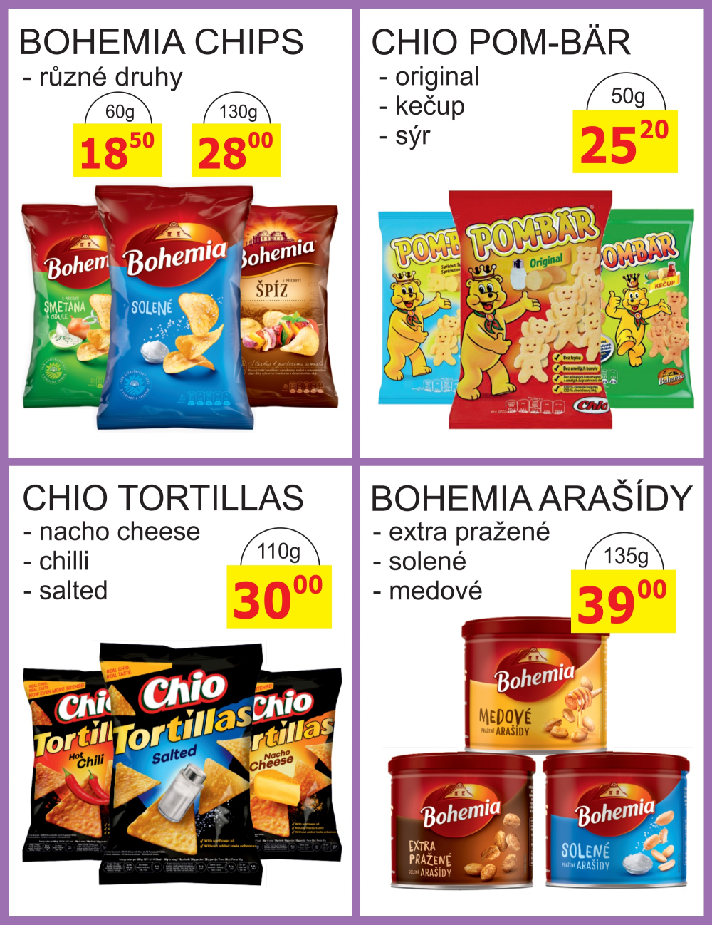 Leták BENE NÁPOJE leták - strana 20