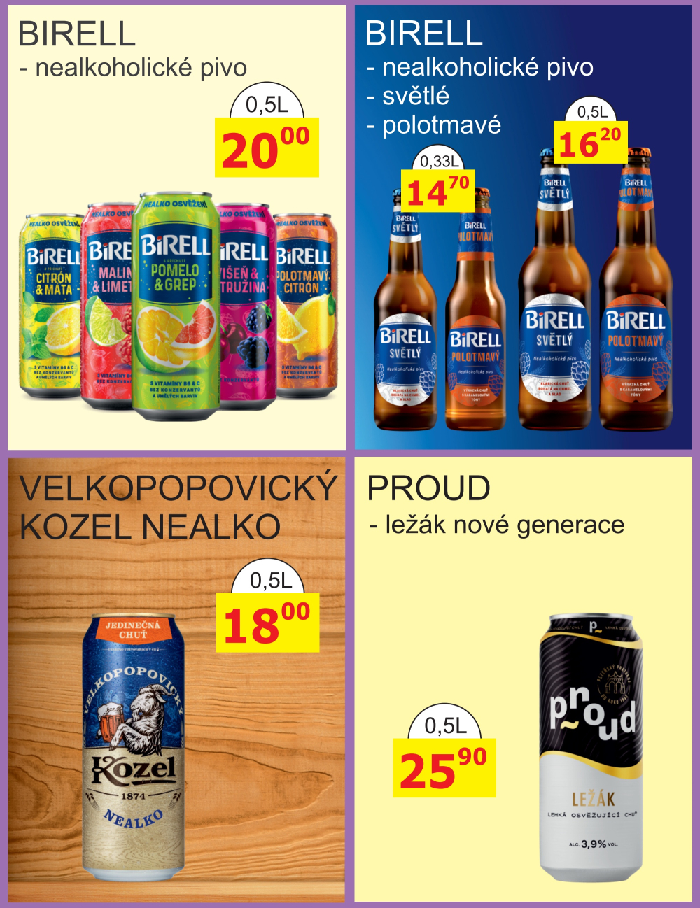 Leták BENE NÁPOJE leták - strana 22