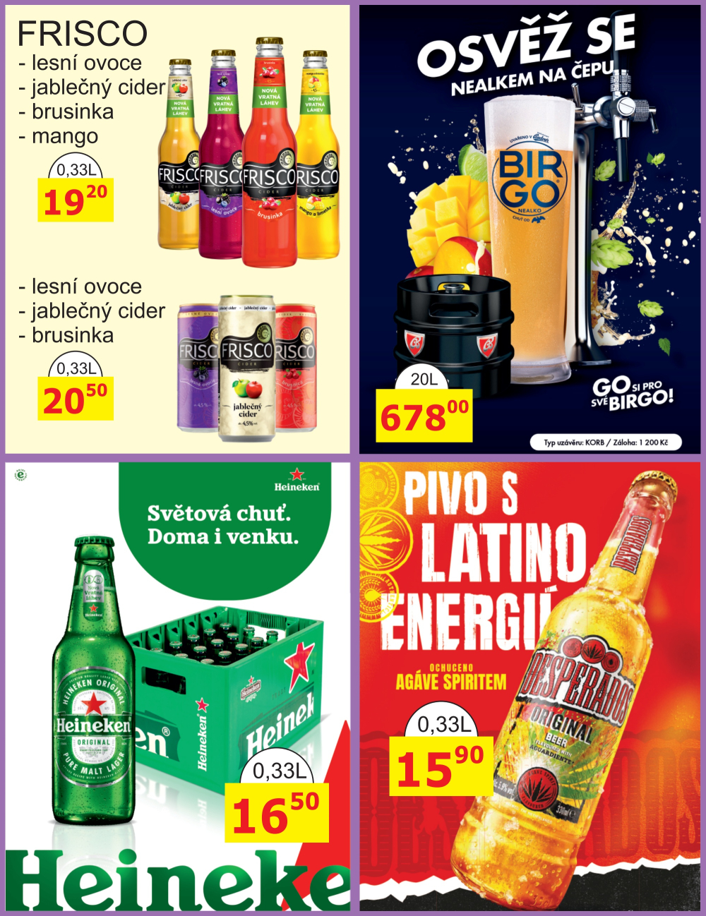 Leták BENE NÁPOJE leták - strana 23