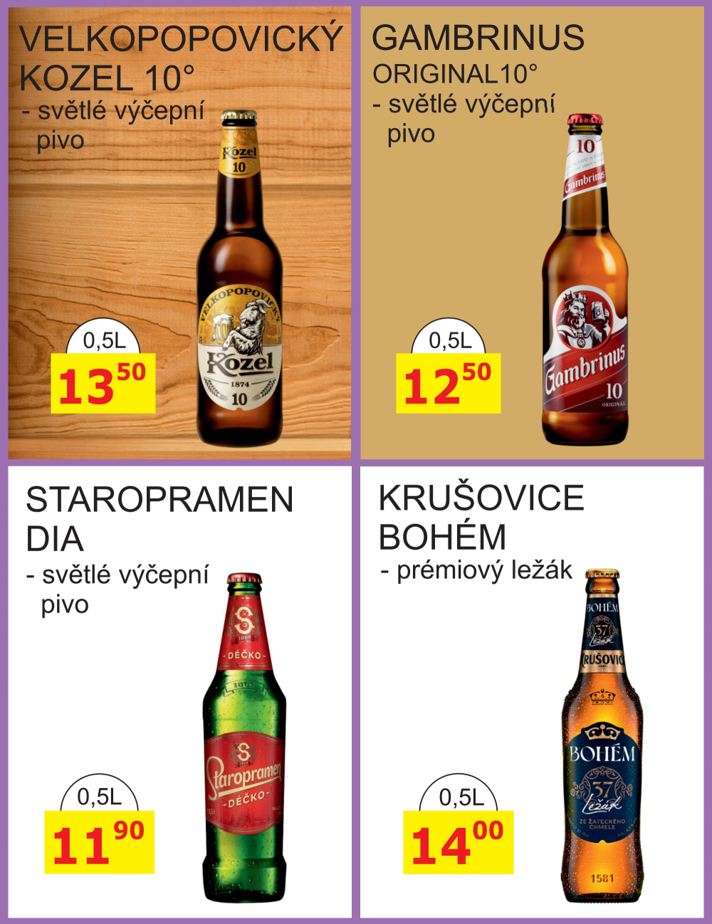 Leták BENE NÁPOJE leták - strana 24