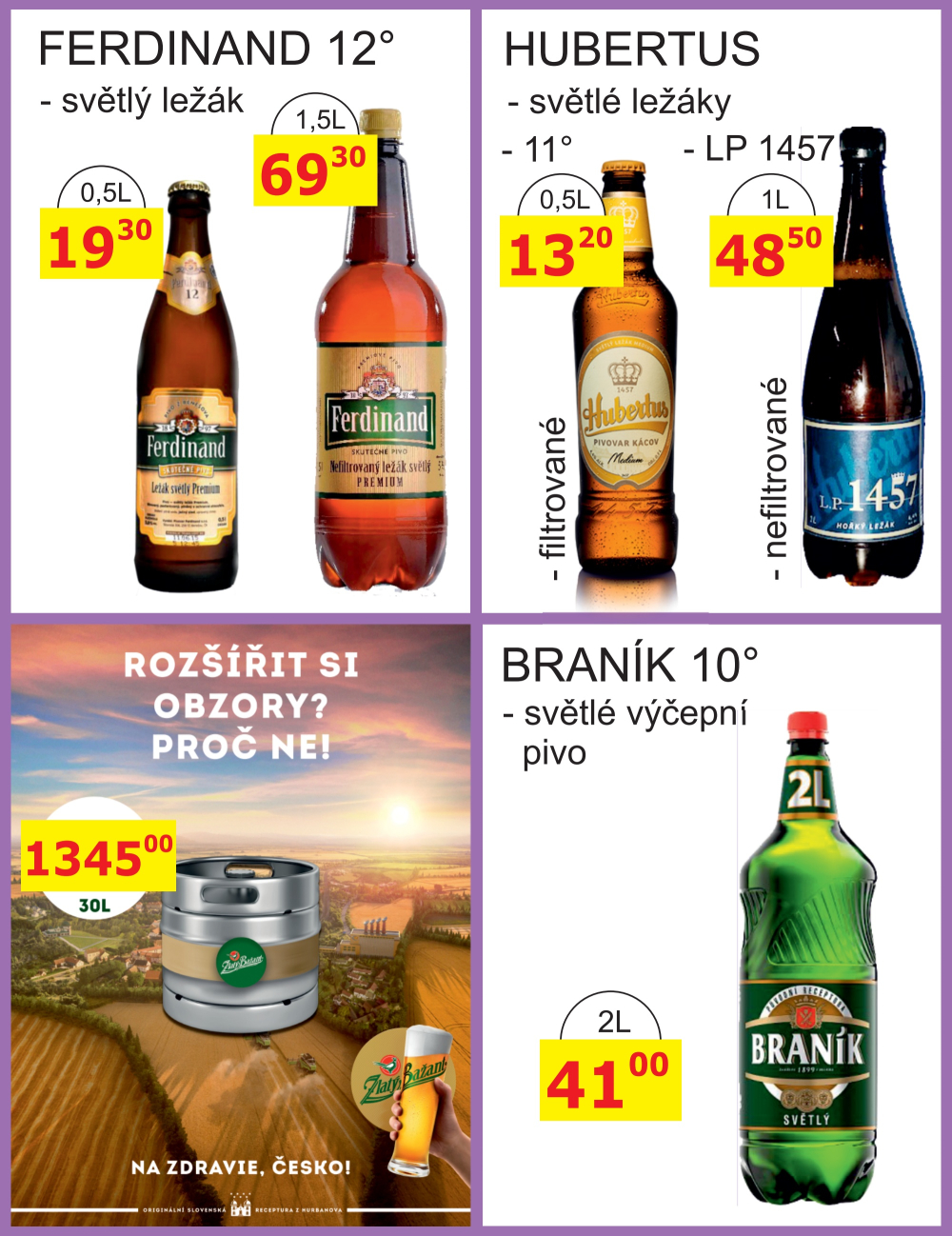 Leták BENE NÁPOJE leták - strana 26