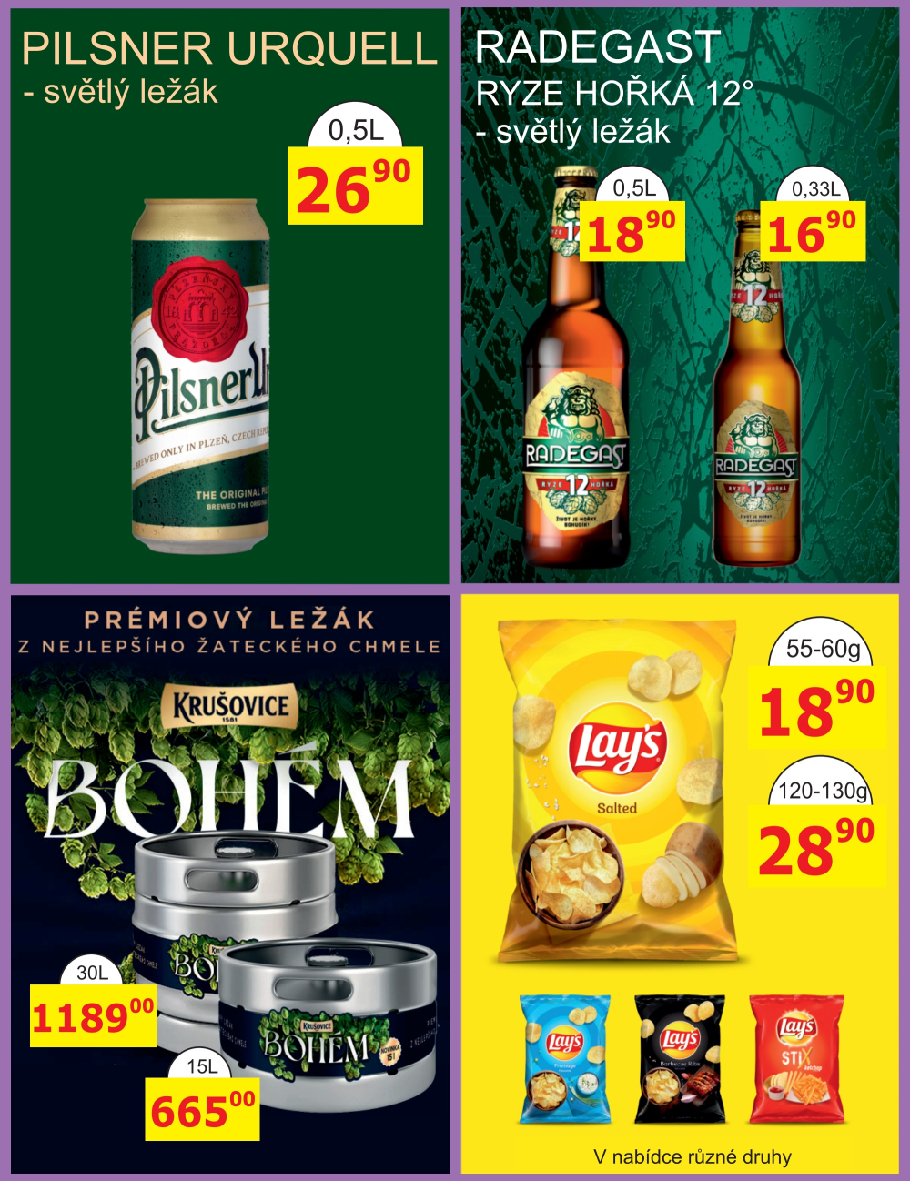 Leták BENE NÁPOJE leták - strana 2