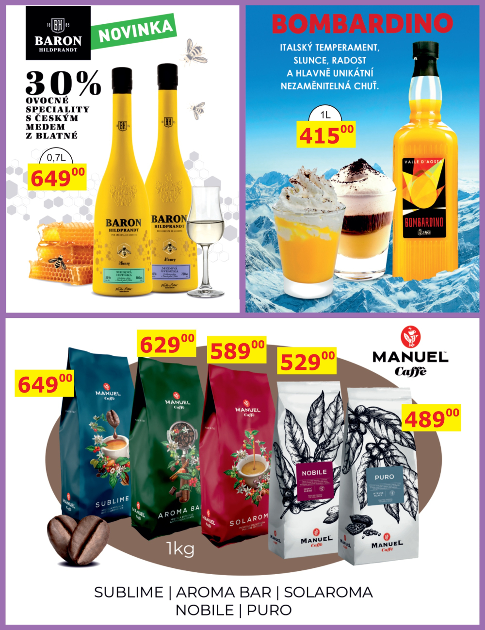 Leták BENE NÁPOJE leták - strana 42