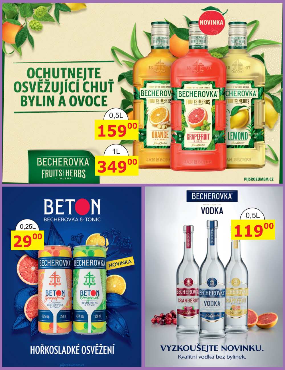 Leták BENE NÁPOJE leták - strana 47