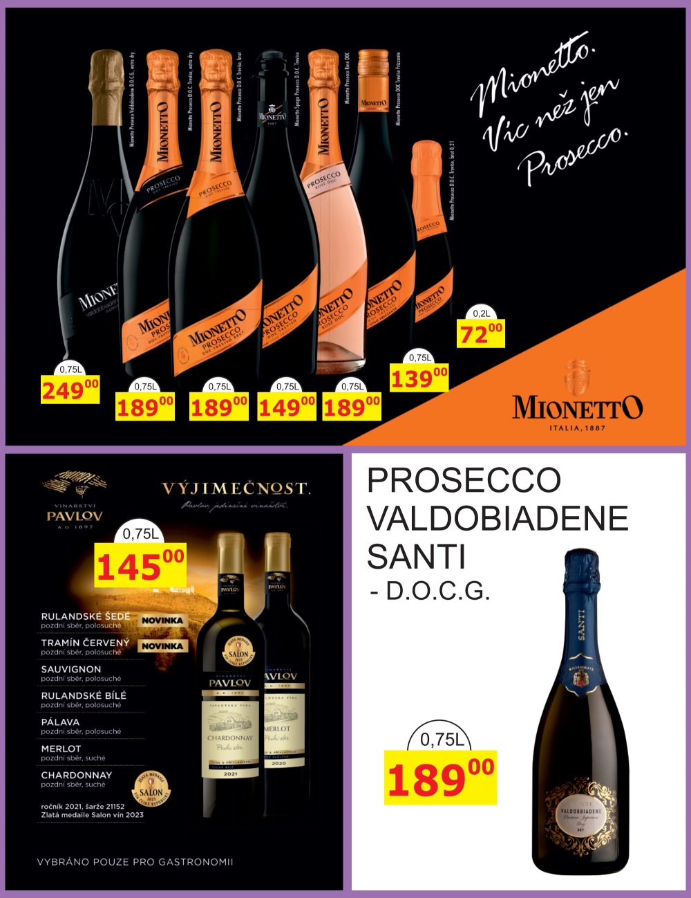 Leták BENE NÁPOJE leták - strana 55