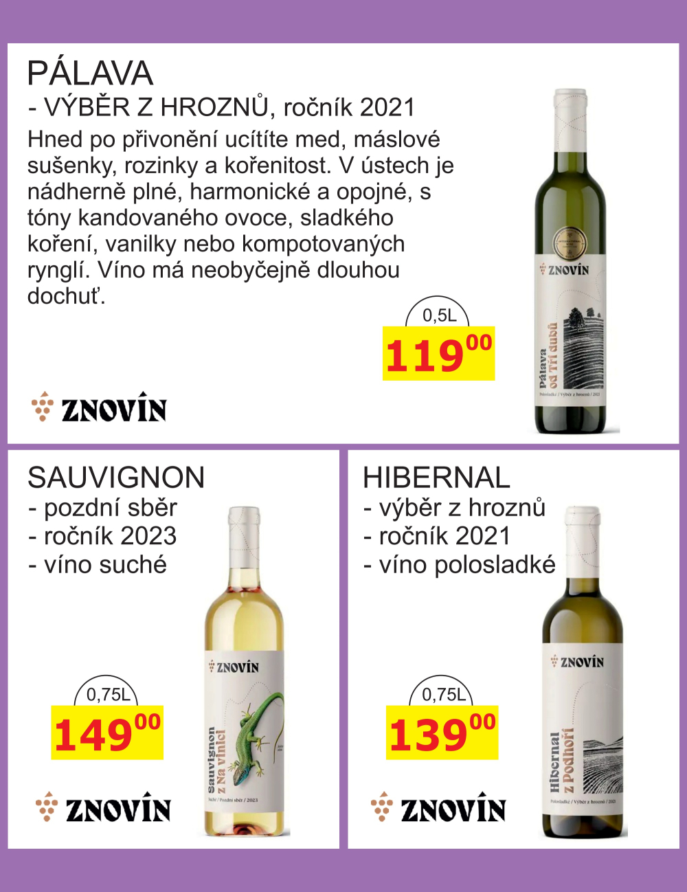 Leták BENE NÁPOJE leták - strana 60