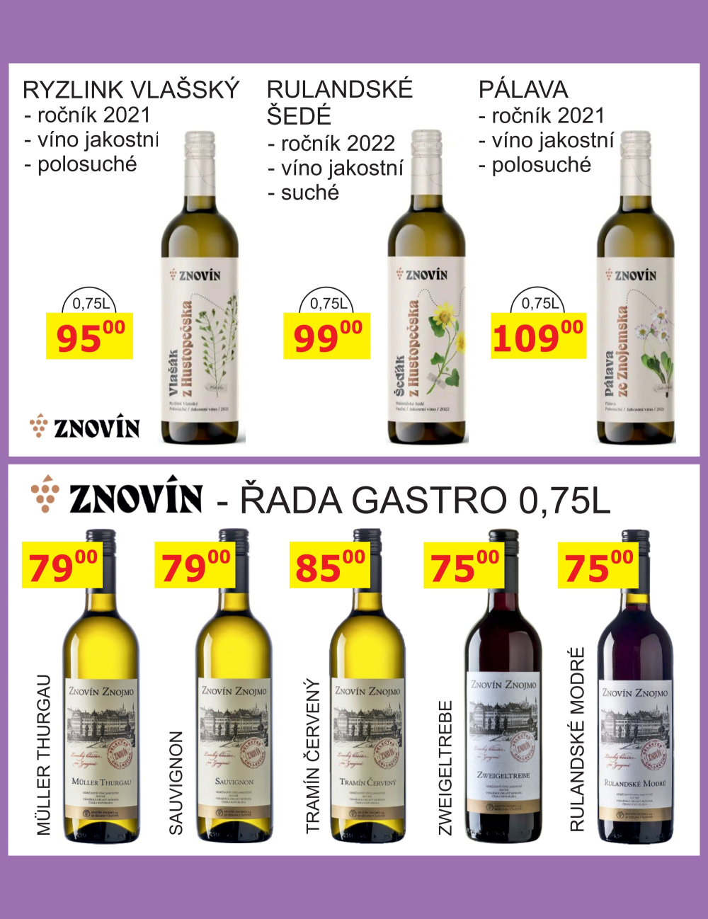 Leták BENE NÁPOJE leták - strana 61