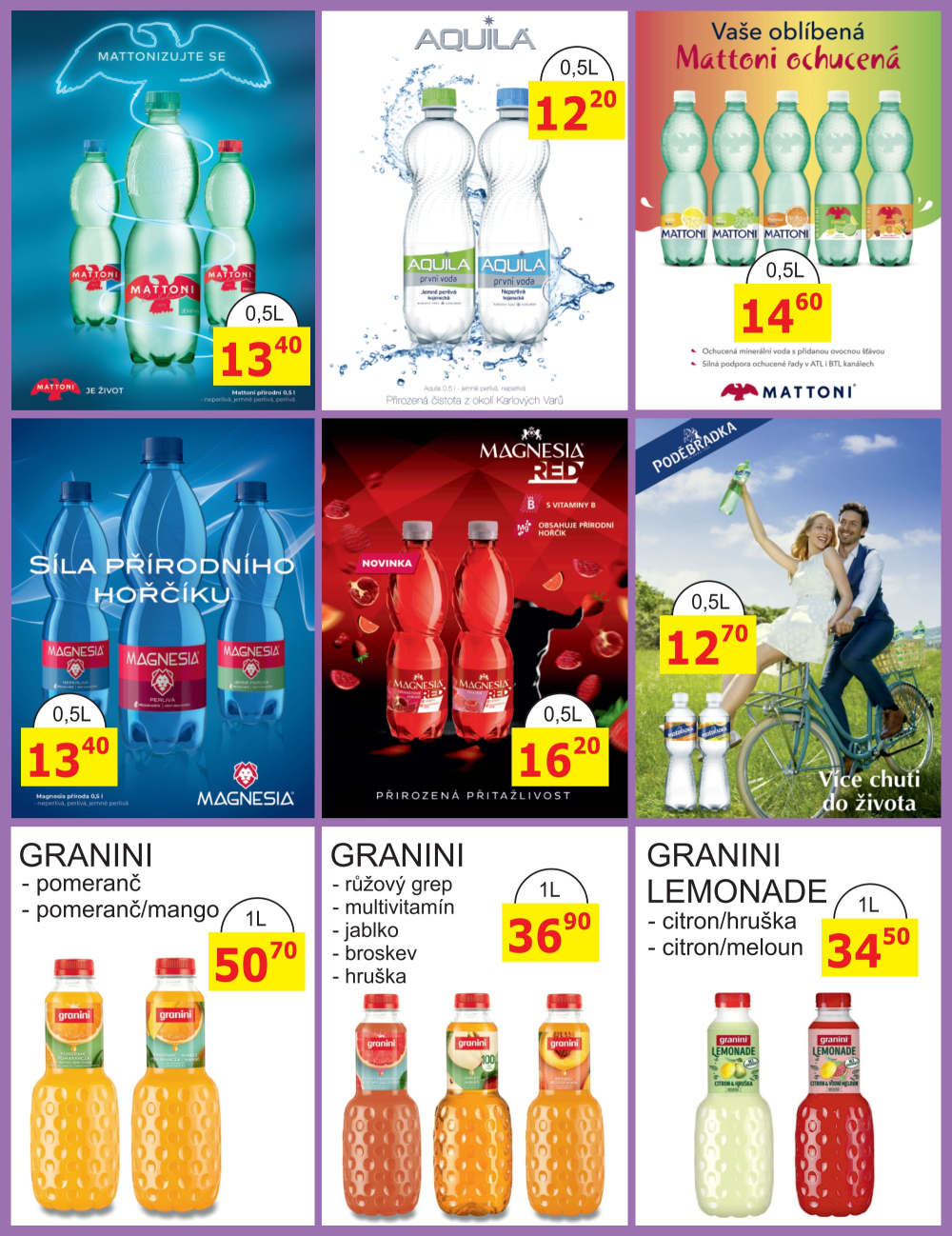 Leták BENE NÁPOJE leták - strana 6