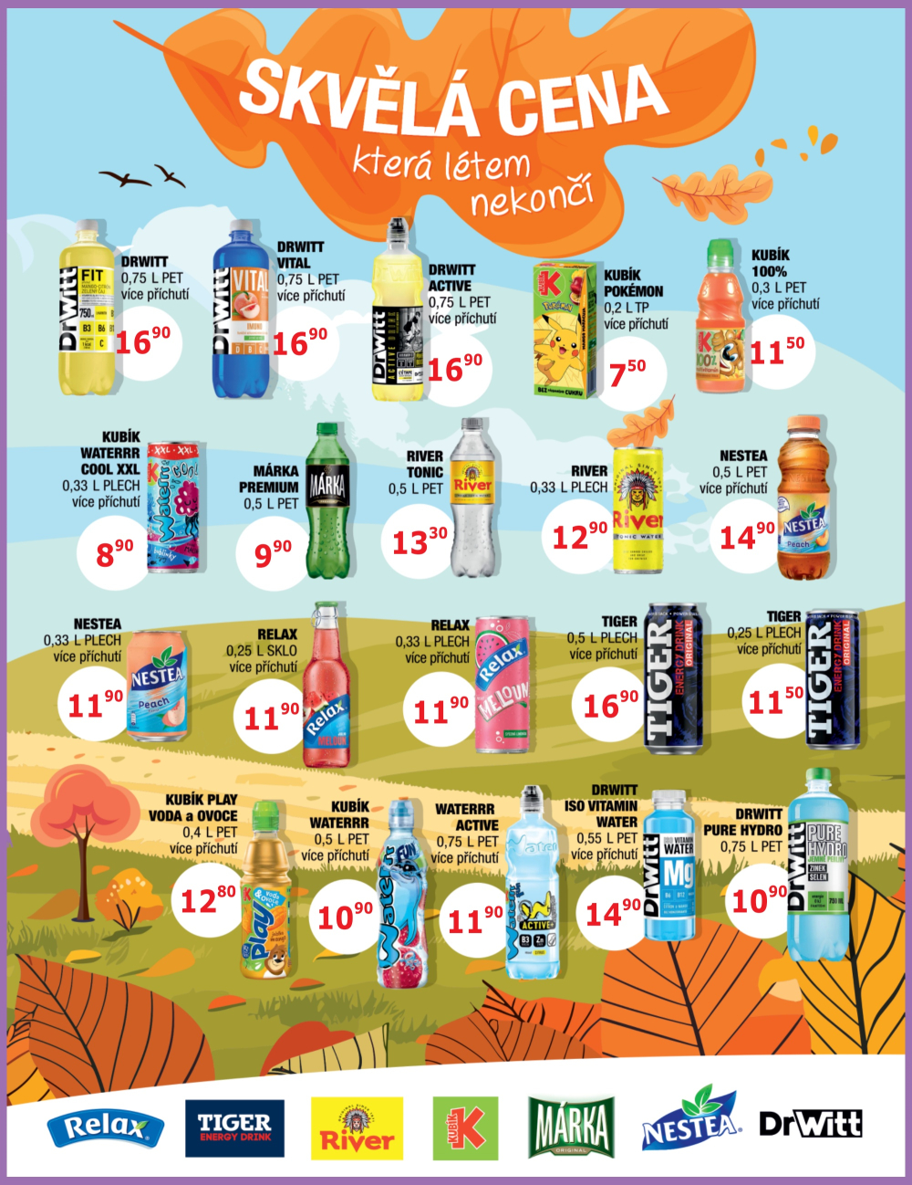 Leták BENE NÁPOJE leták - strana 9