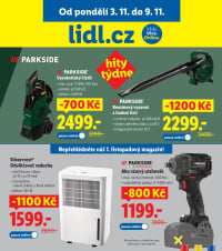 Akční leták Lidl - shop.cz  - hity týdne