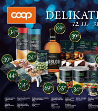 Akční leták COOP  - Delikates
