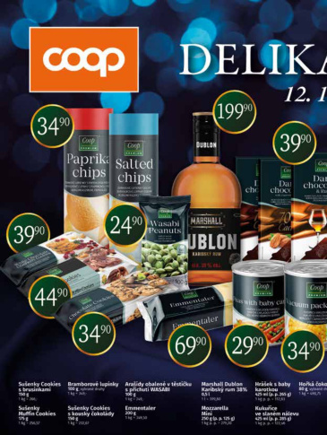 COOP leták - Delikates
