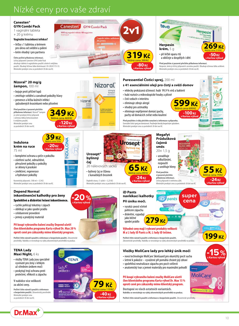 Leták Dr. Max leták - strana 10