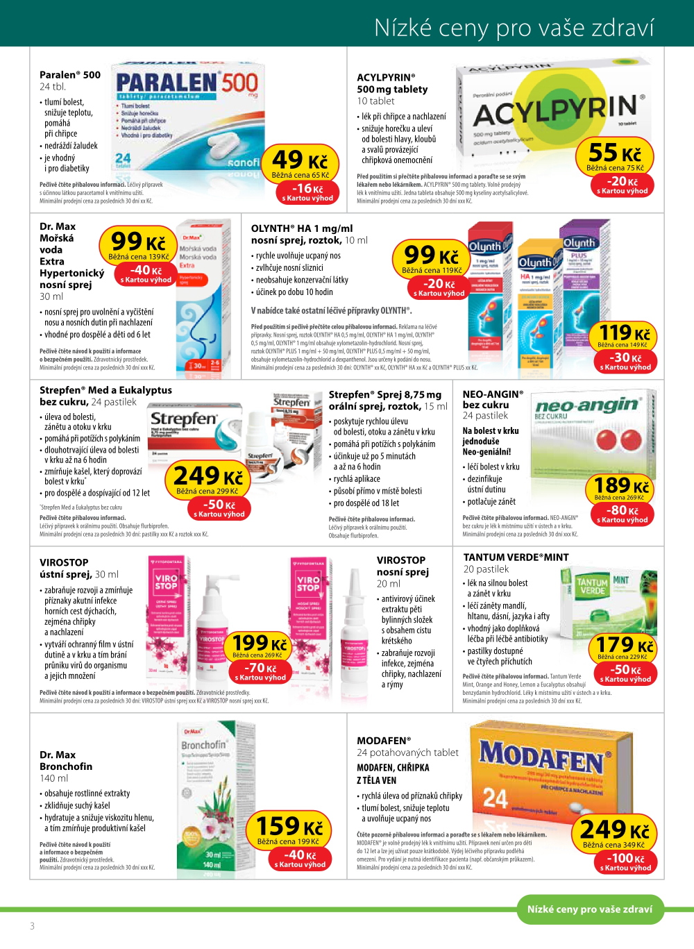 Leták Dr. Max leták - strana 3