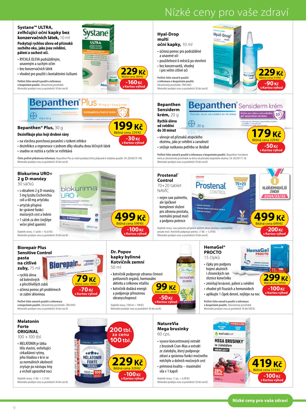 Leták Dr. Max leták - strana 9