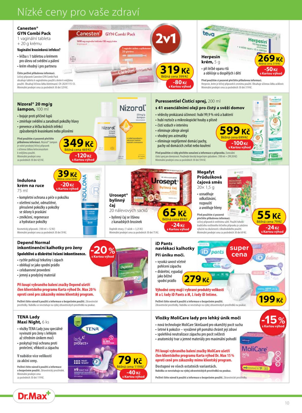 Leták Dr. Max leták - strana 10