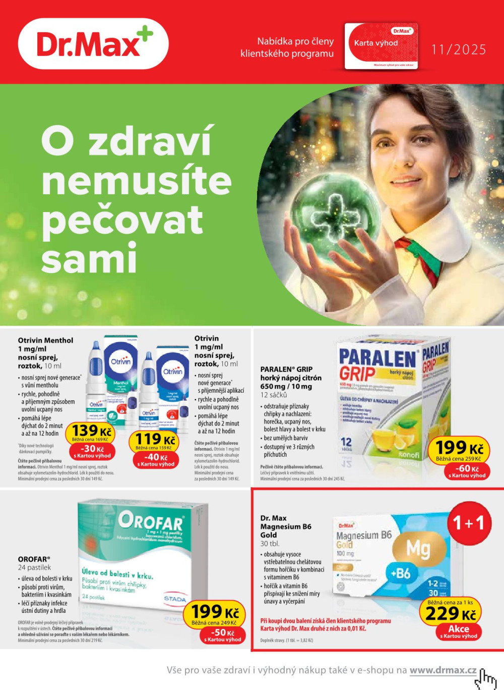 Leták Dr. Max leták - strana 1