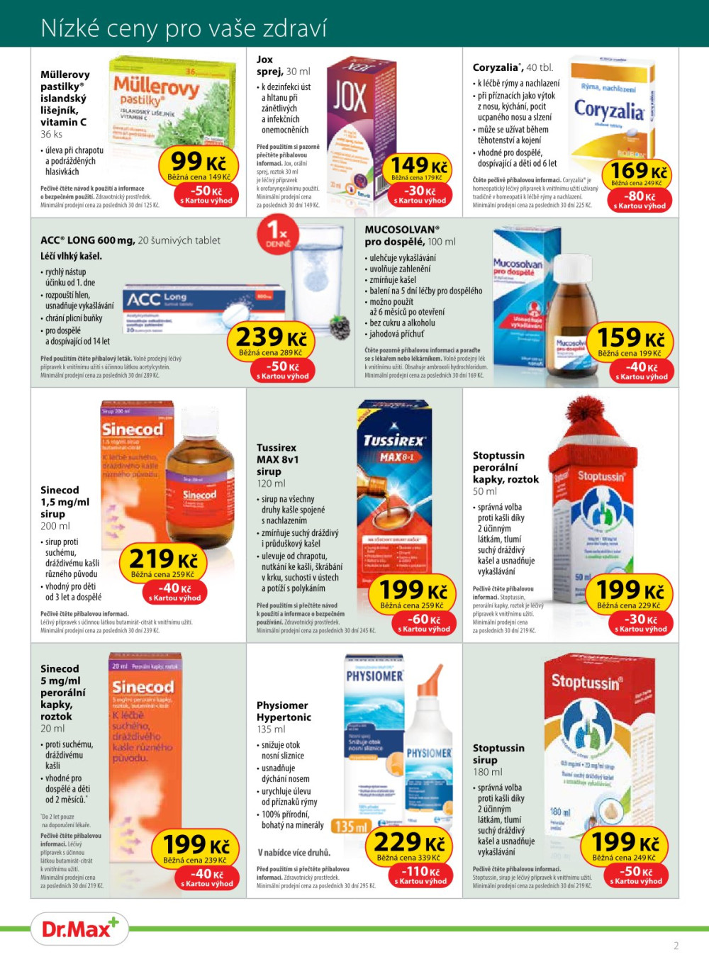 Leták Dr. Max leták - strana 2