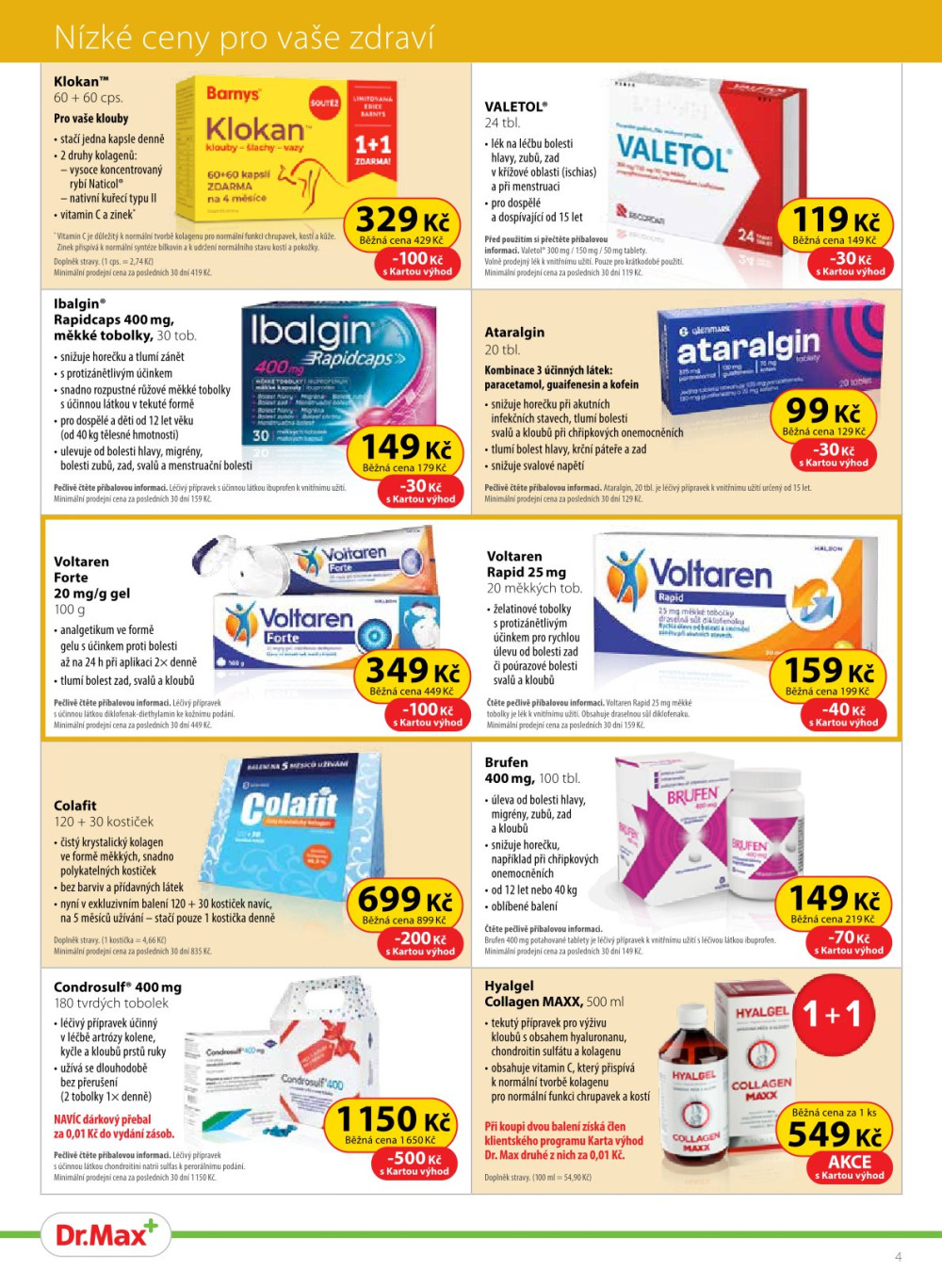 Leták Dr. Max leták - strana 4