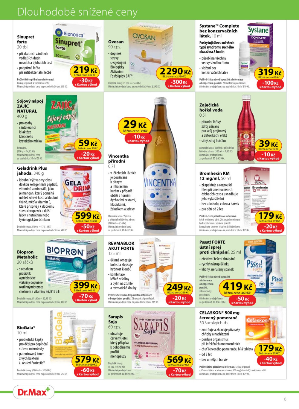 Leták Dr. Max leták - strana 6