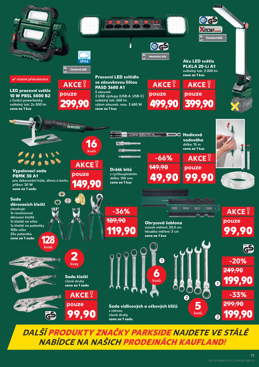 Leták Kaufland leták - Spotřební zboží - strana 11