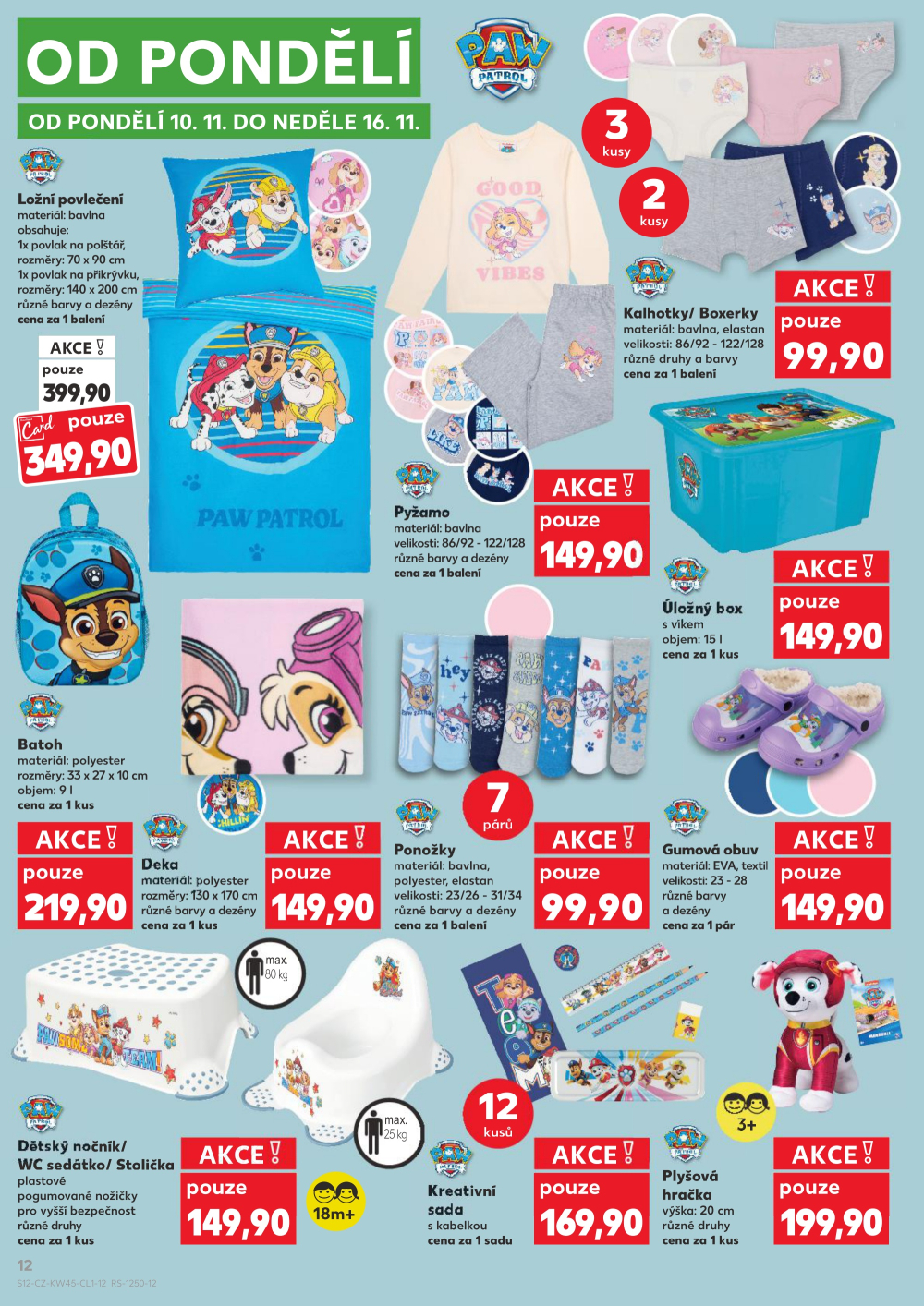 Leták Kaufland leták - Spotřební zboží - strana 12