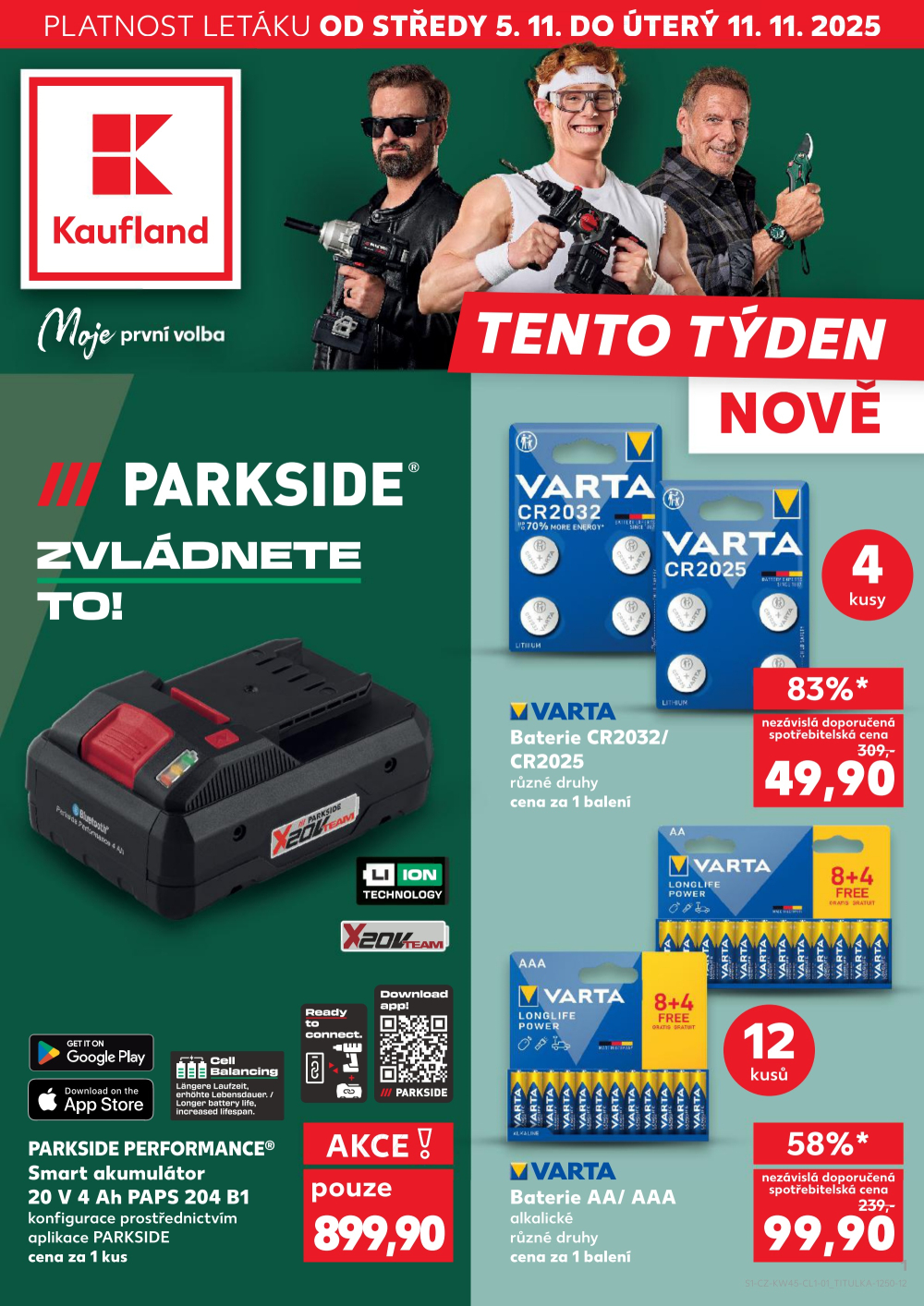 Leták Kaufland leták - Spotřební zboží - strana 1