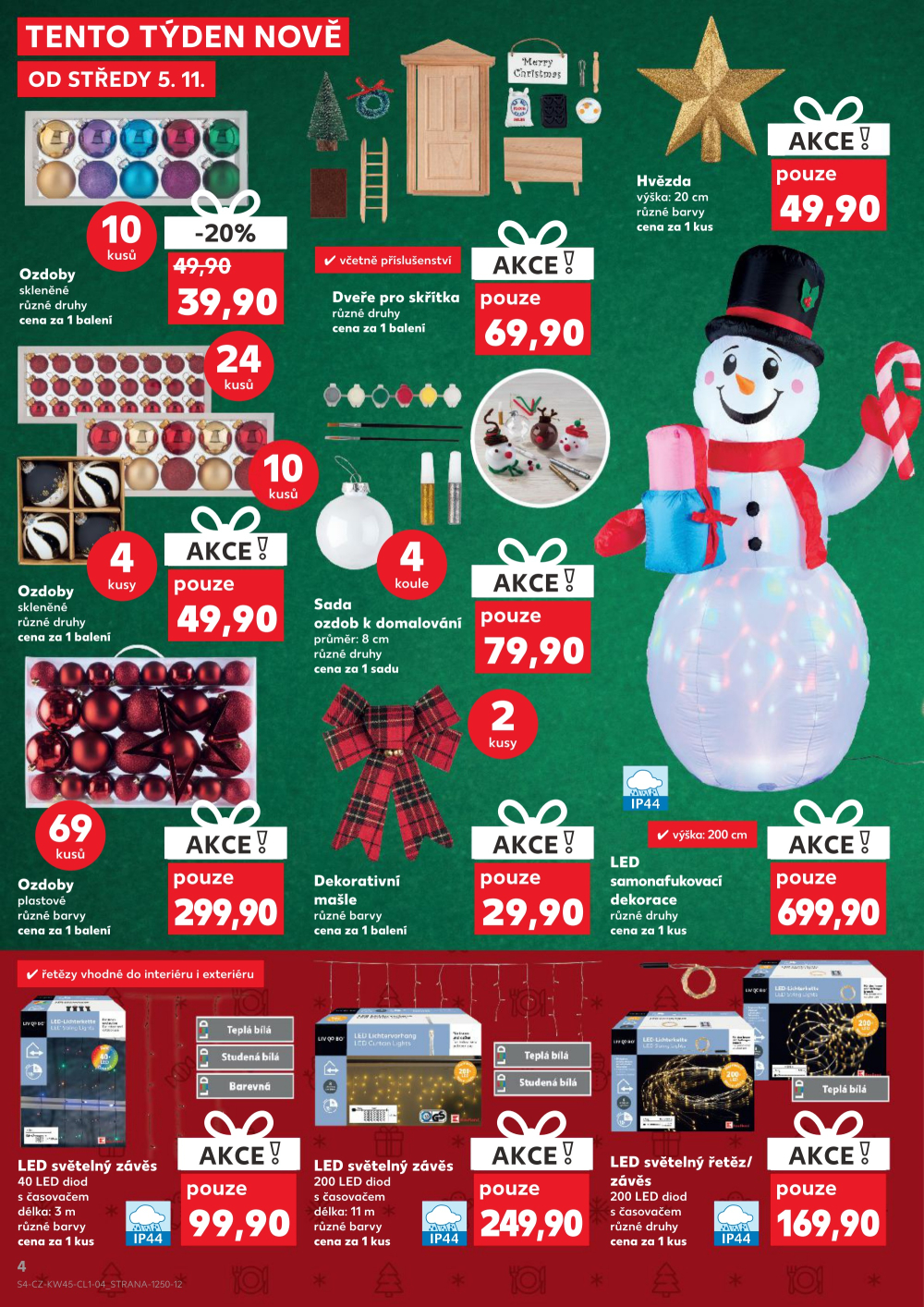 Leták Kaufland leták - Spotřební zboží - strana 4