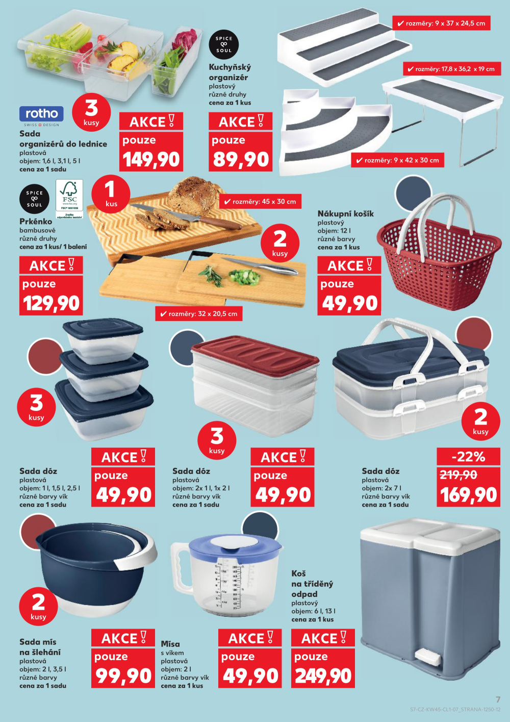 Leták Kaufland leták - Spotřební zboží - strana 7