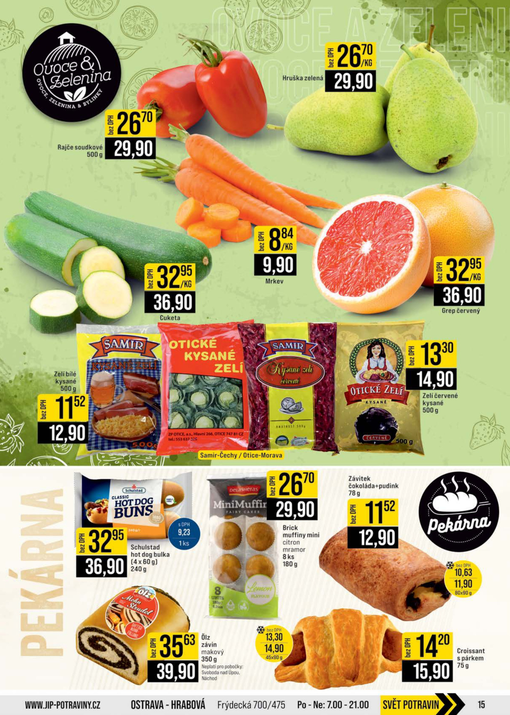 Leták JIP leták CC Cash & Carry - České Budějovice, Most, Náchod, Svoboda nad Úpou, Sušice - strana 15