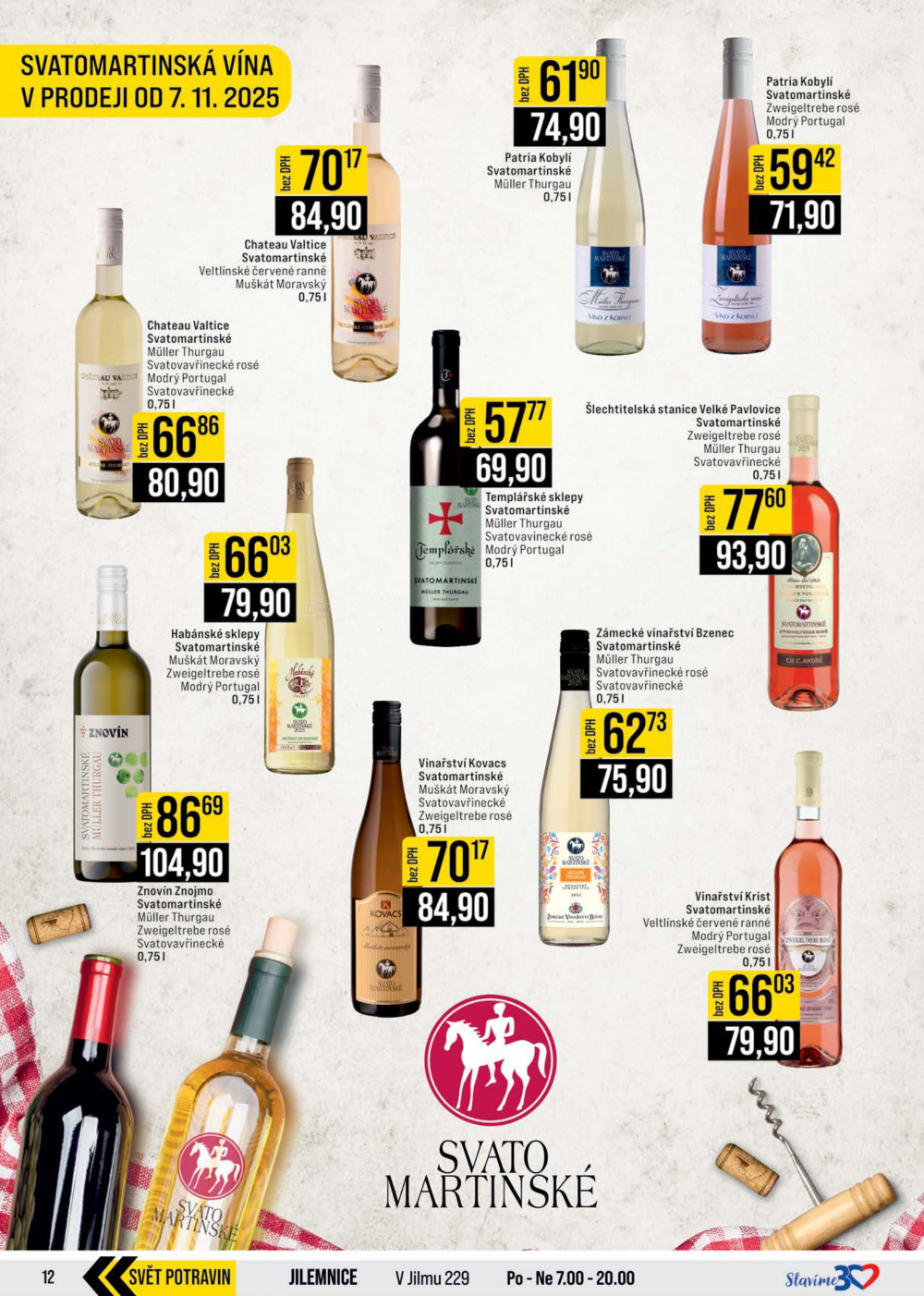 Leták JIP leták CC Cash & Carry - Brno, Ostrava, Praha, Polička, Olomouc, Karlovy Vary, Zlín, Jilemnice, Pardubice - strana 12