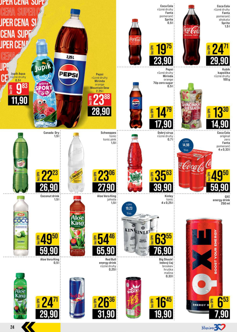 Leták JIP leták CC Cash & Carry - Brno, Ostrava, Praha, Polička, Olomouc, Karlovy Vary, Zlín, Jilemnice, Pardubice - strana 24