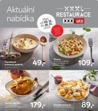 Akční leták XXXLutz  - Restaurace