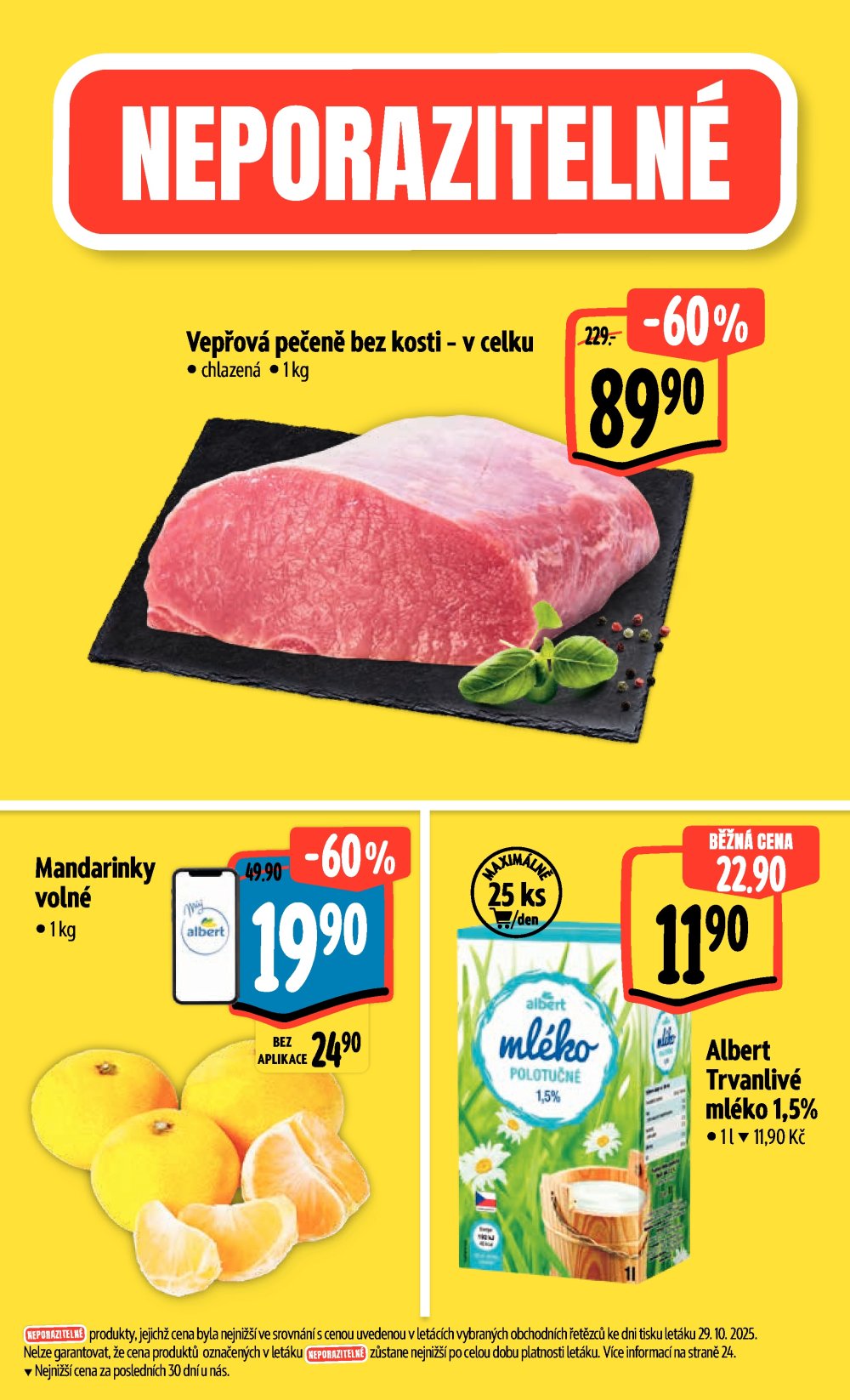 Leták Albert Hypermarket leták - strana 3