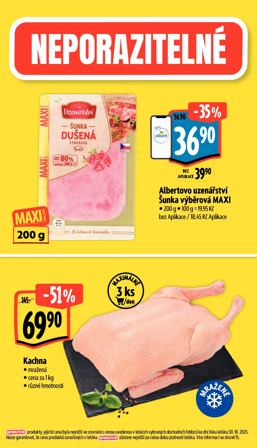 Leták Albert Supermarket leták - strana 2