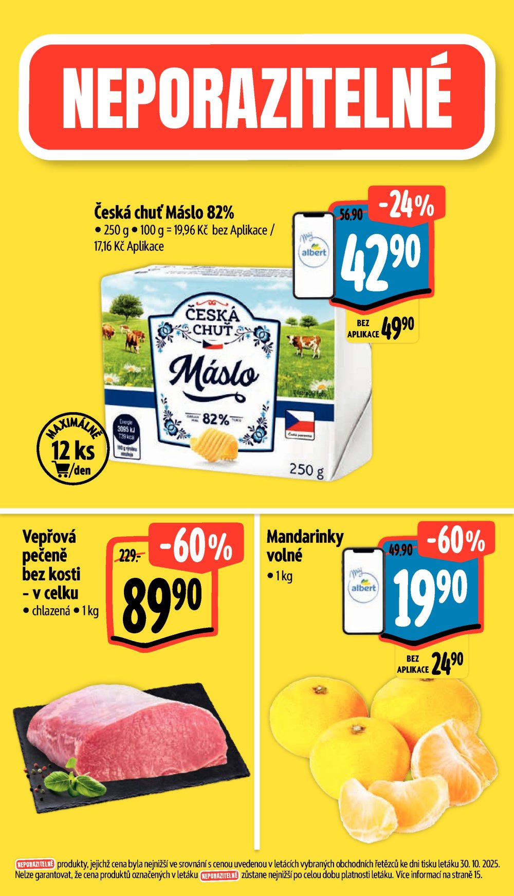 Leták Albert Supermarket leták - strana 3